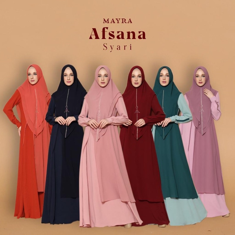 Afsana syari set by mayra 0257