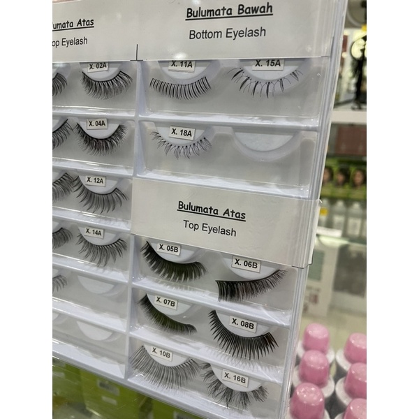 X-pert Natural Eyelashes Kode 06B