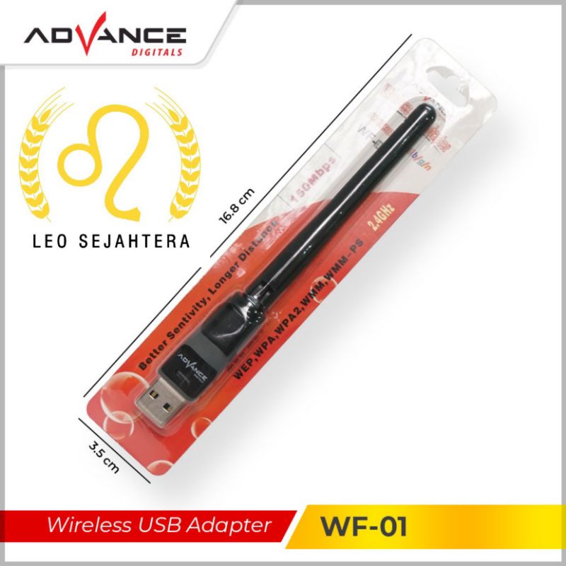 Dongle wifi untuk laptop komputer stb set top box tv digital konek wifi ok