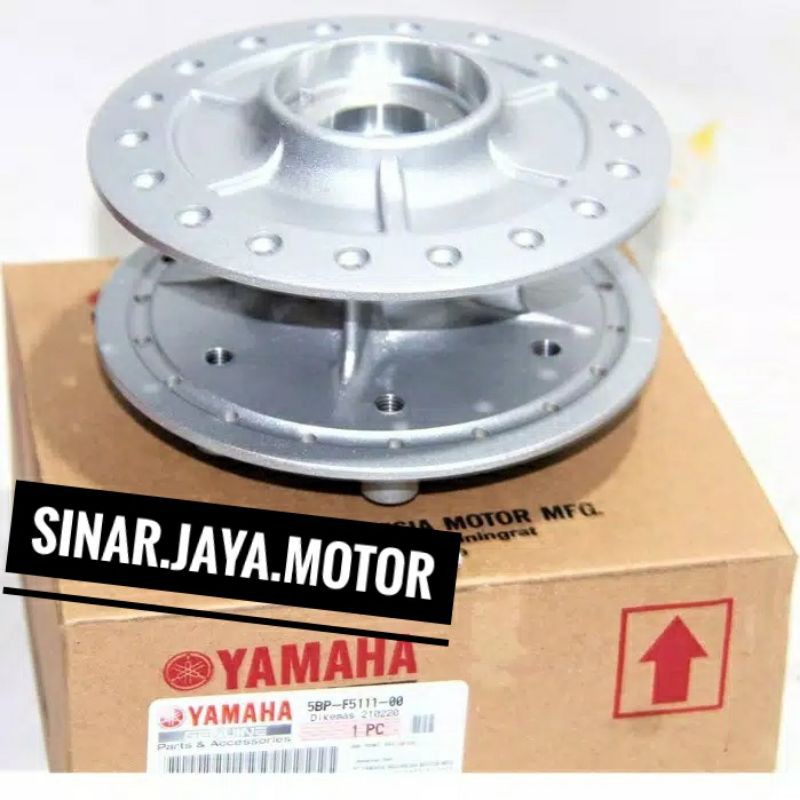 tromol depan yamaha byson warna silver