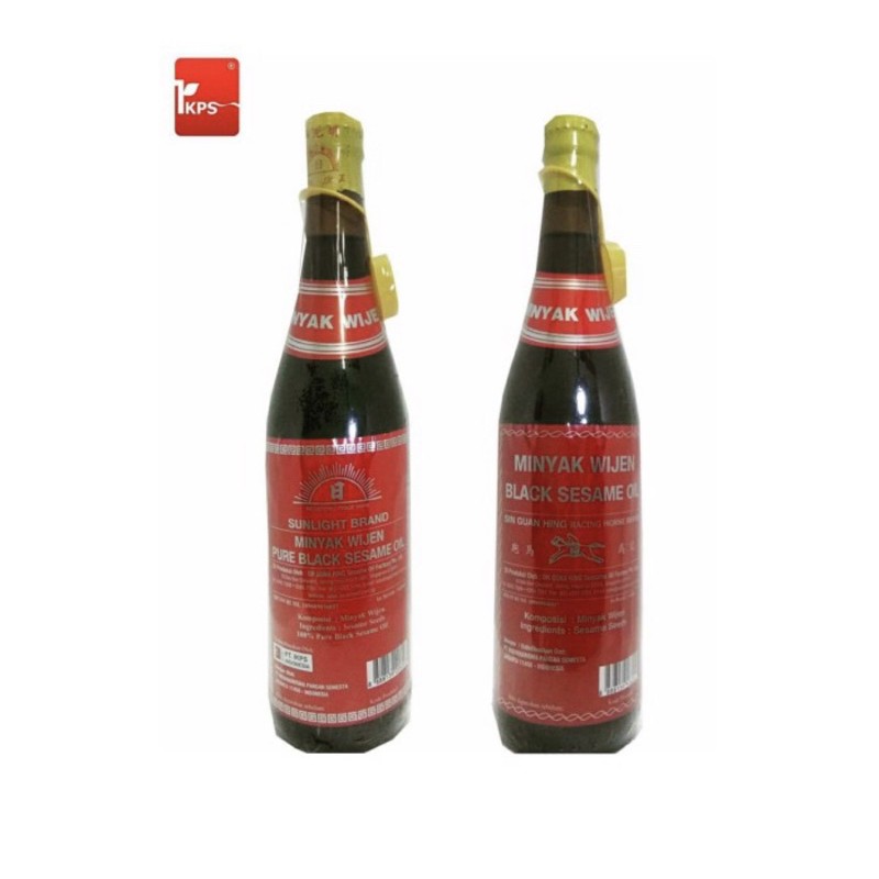 

Minyak wijen/Pure black sesame oil