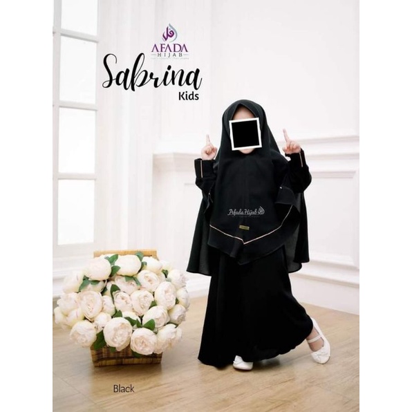 Set gamis Sabrina kids by Afada Hijab