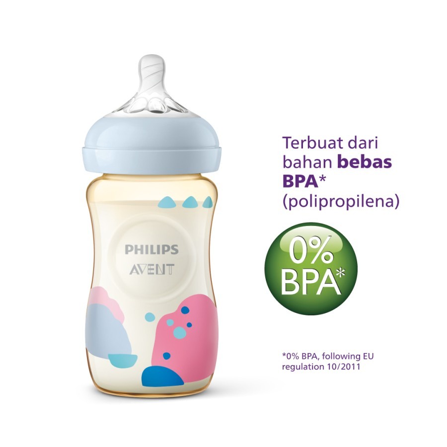 Avent - Natural PPSU Baby Bottle 260ml x 1