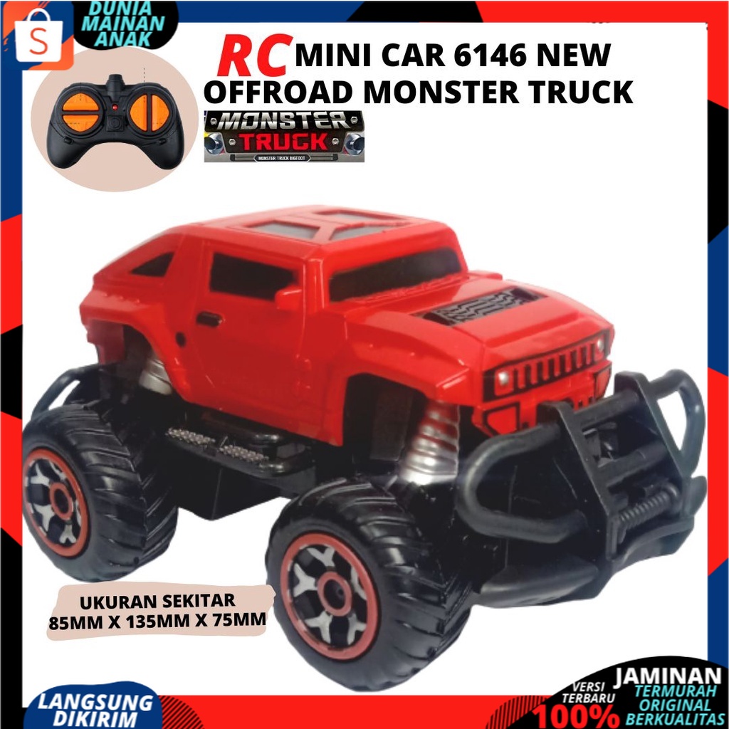 Mobil Remote Control RC Car 6146 New Version  Model SUV dan Jeep Remot Kontrol  Unik Tahan Banting