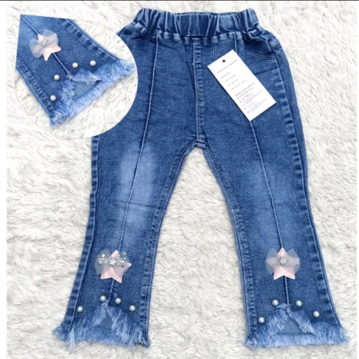 CELANA JEANS CUTBRAY IMPORT ANAK PEREMPUAN 1 - 10 TAHUN / JEANS CUTBRAY IMPORT ANAK PEREMPUAN