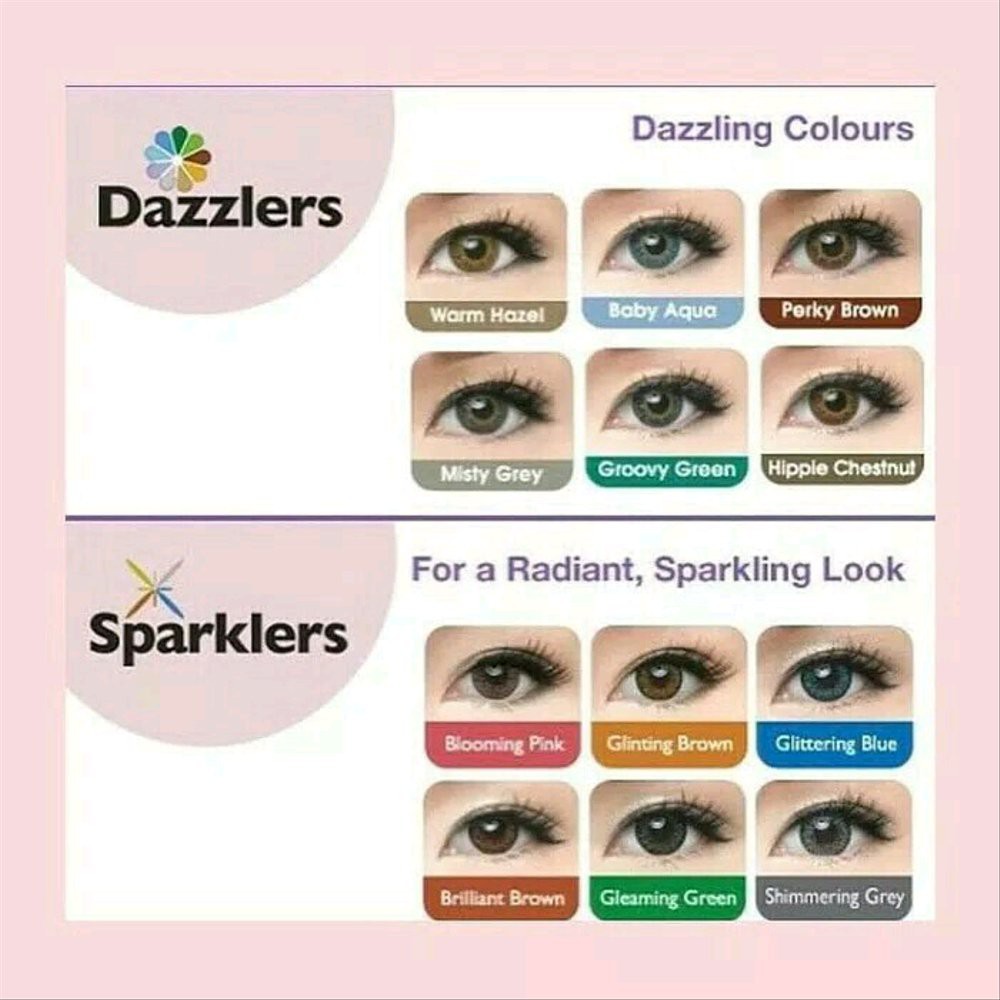 Softlens warna Freshkon Colors Fusion Shimmering Grey Bulanan