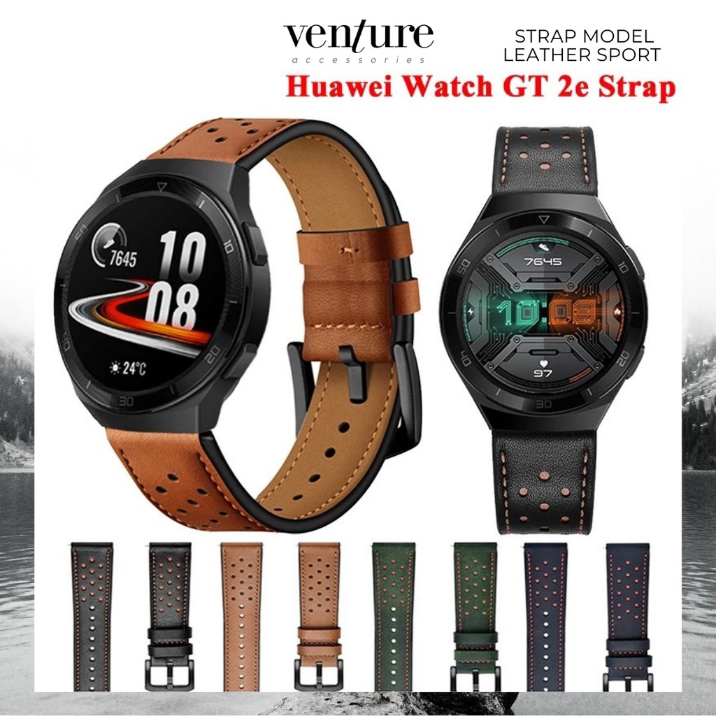 TALI JAM STRAP SMARTWATCH HUAWEI GT2E 46MM MODEL LEATHER SPORT