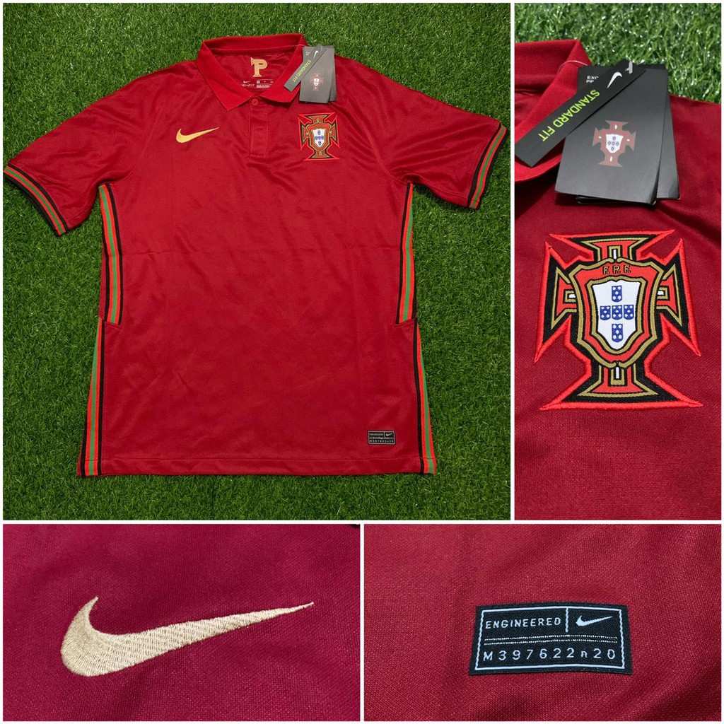 JERSEY BOLA PORTUGAL HOME OFFICIAL EURO 2020