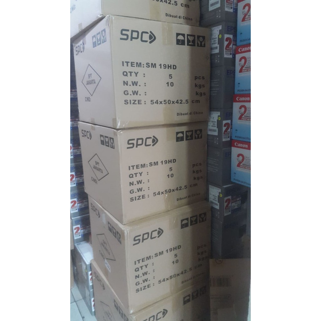 Monitor Komputer Spc LED 19 inch HD Garansi Resmi-4