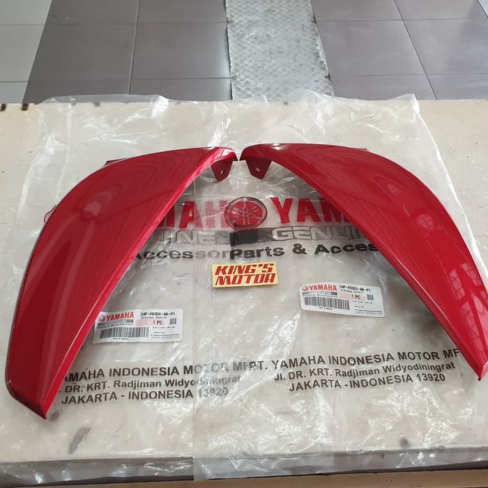 COVER FLASHER, COVER LAMPU SEN, TAMENG MIO J MERAH ASLI YAMAHA