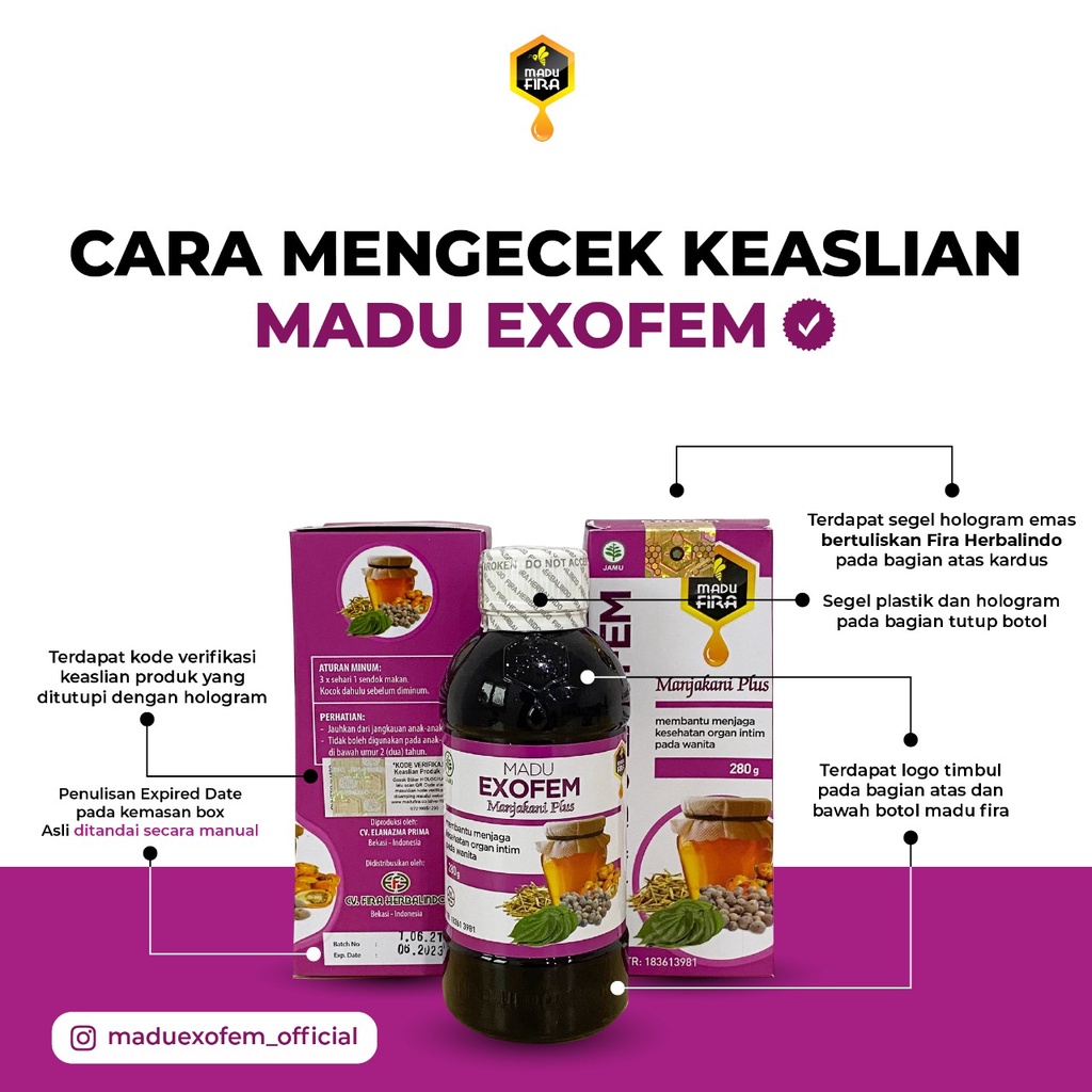 Obat Keputihan Madu Exofem Herbal Manjakani Mengobatai Nyeri Haid Bau Tak Sedap Paling Ampuh