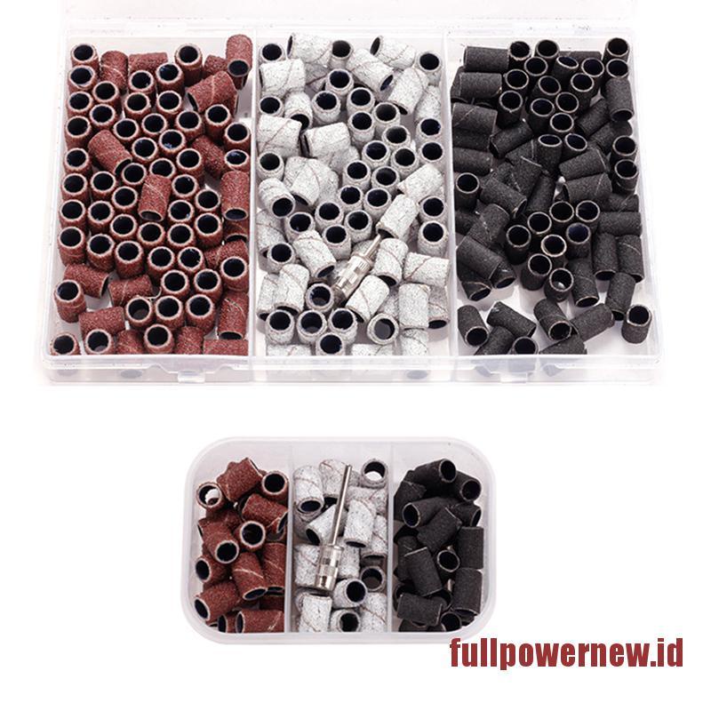 【COD】Nails Silver Holding Drill Bits Sanding Bands Manicure Nail Remover Sanding Cap