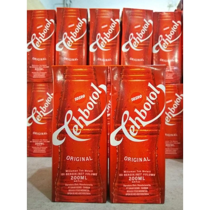 

[ COD ] Teh Botol Sosro Kotak 200ml BOOM SALE Kode 339