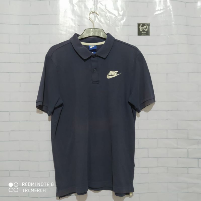 Polo T-Shirt Nike Navy