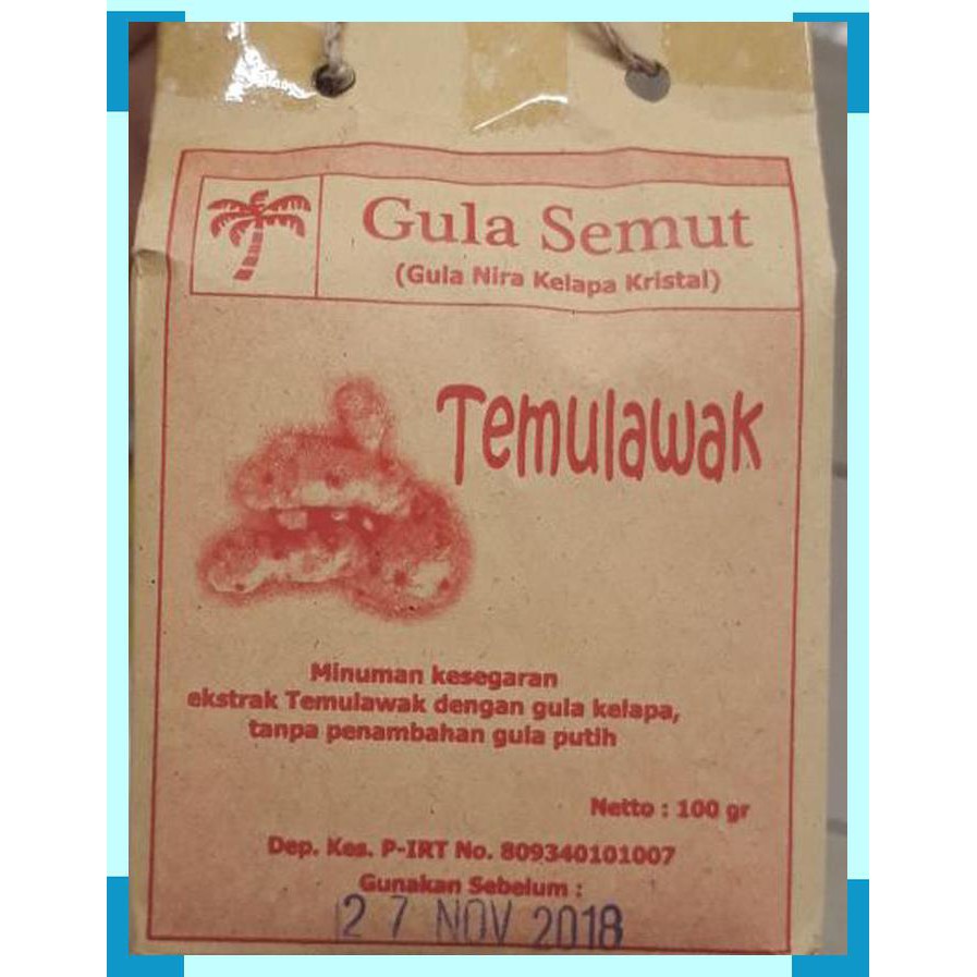 

Temulawak gula semut 100 gram