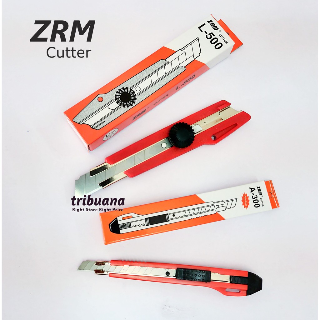 

Pisau Pemotong Kertas - Cutter ZRM A300 - L500