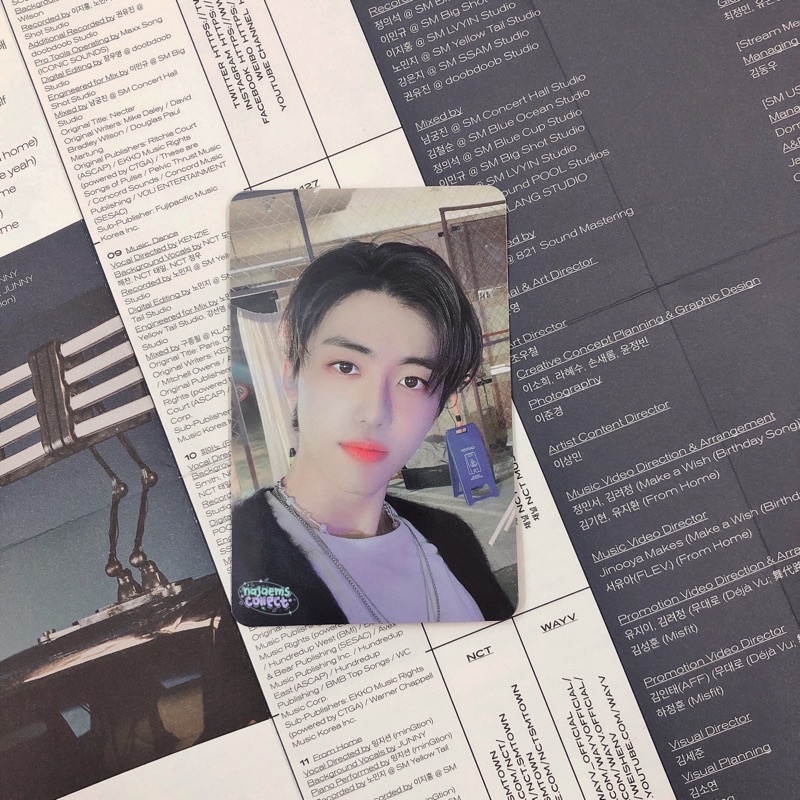 PC Photocard Jaemin NCT Dream Hot Sauce Benefit YGlobal Music YGM