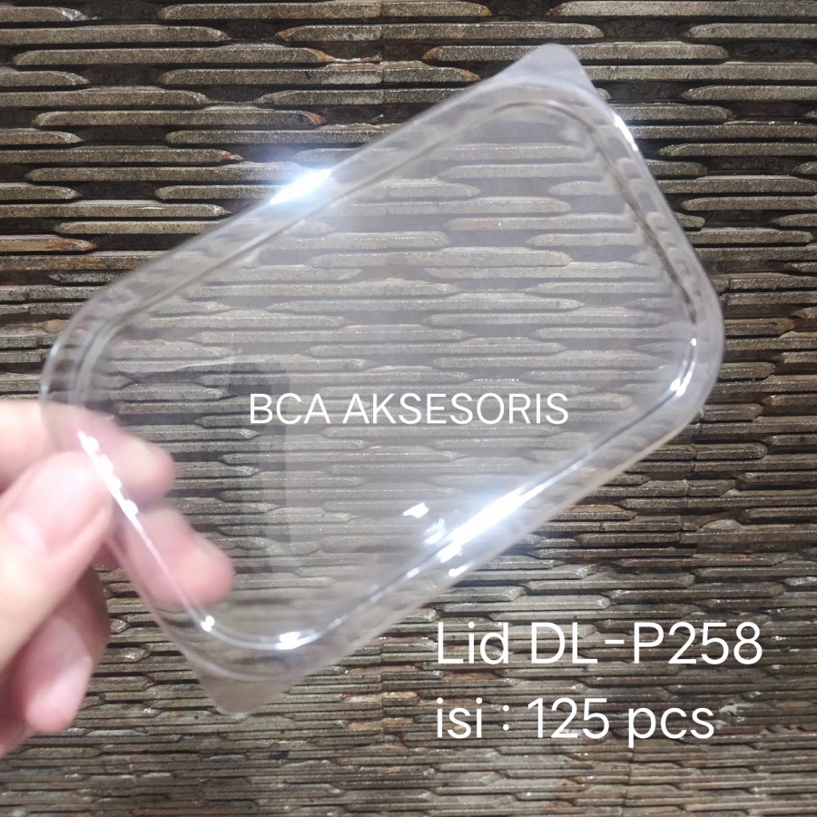 TUTUP LID DL-P258 - TUTUPAN LID MIKA ( lid DL P258 ) - ISI 100 PCS