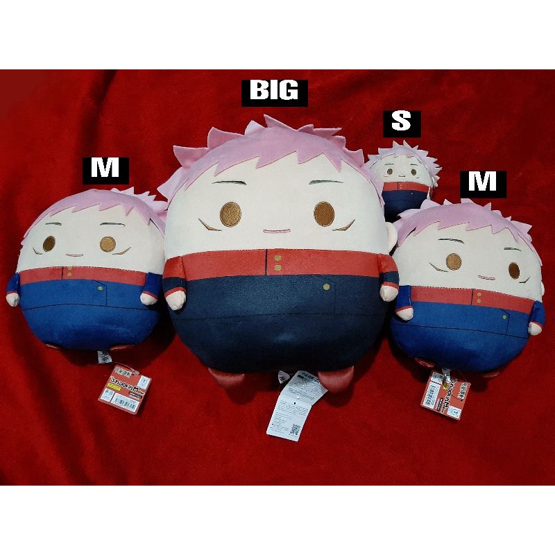 Official Jujutsu Kaisen Itadori Yuuji Fuwakororin Size S & M