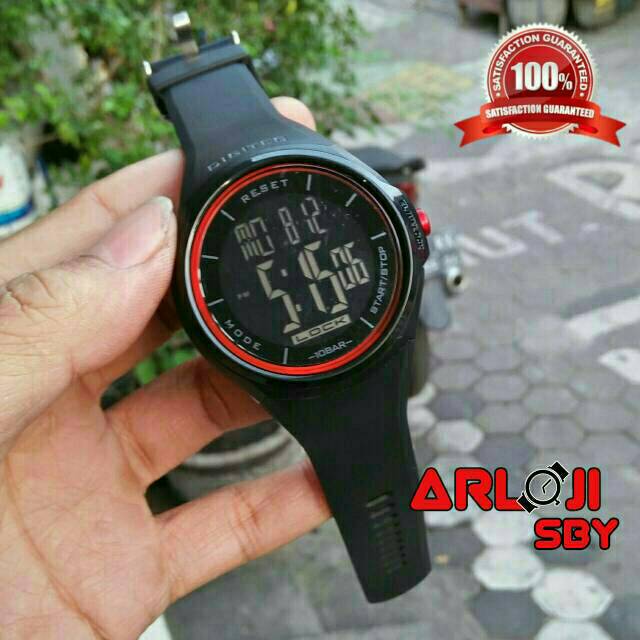 [ COD - ORIGINAL ] Jam pria DIGITEC DS 8086 // DG 3086 touch screen original tahan air