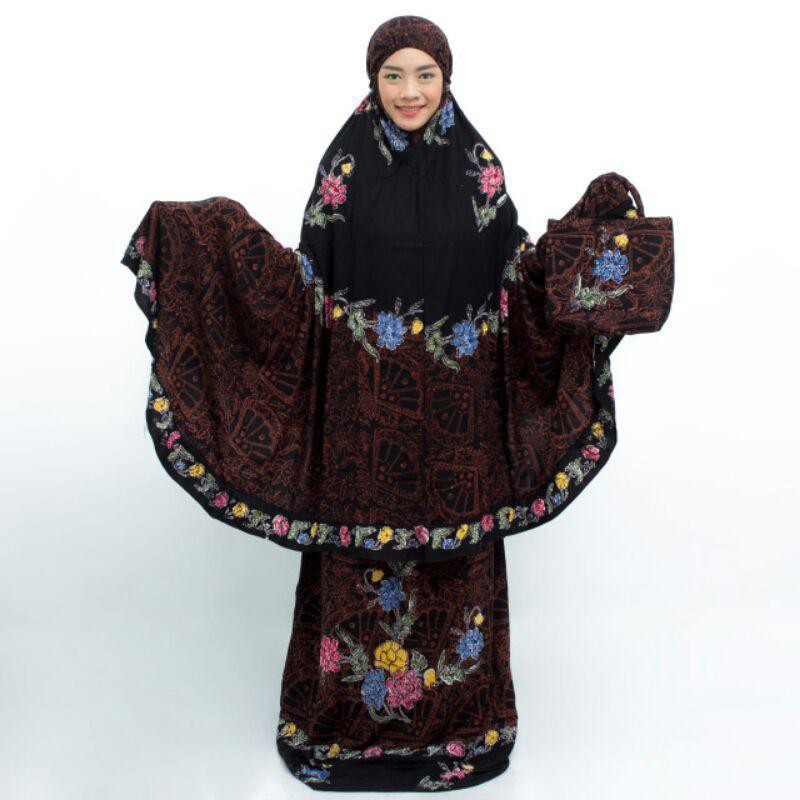 Mukena Pekalongan Rayon Jumbo/ super/ Puas Mukena Mukena Batik Mukena Batik Batik Pasti cap Jumbo/