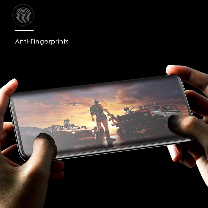 Anti Gores Xiaomi Redmi Note 9 Pro Hydrogel Screen Protector Clear HD Full Layar Not Tempered Glass