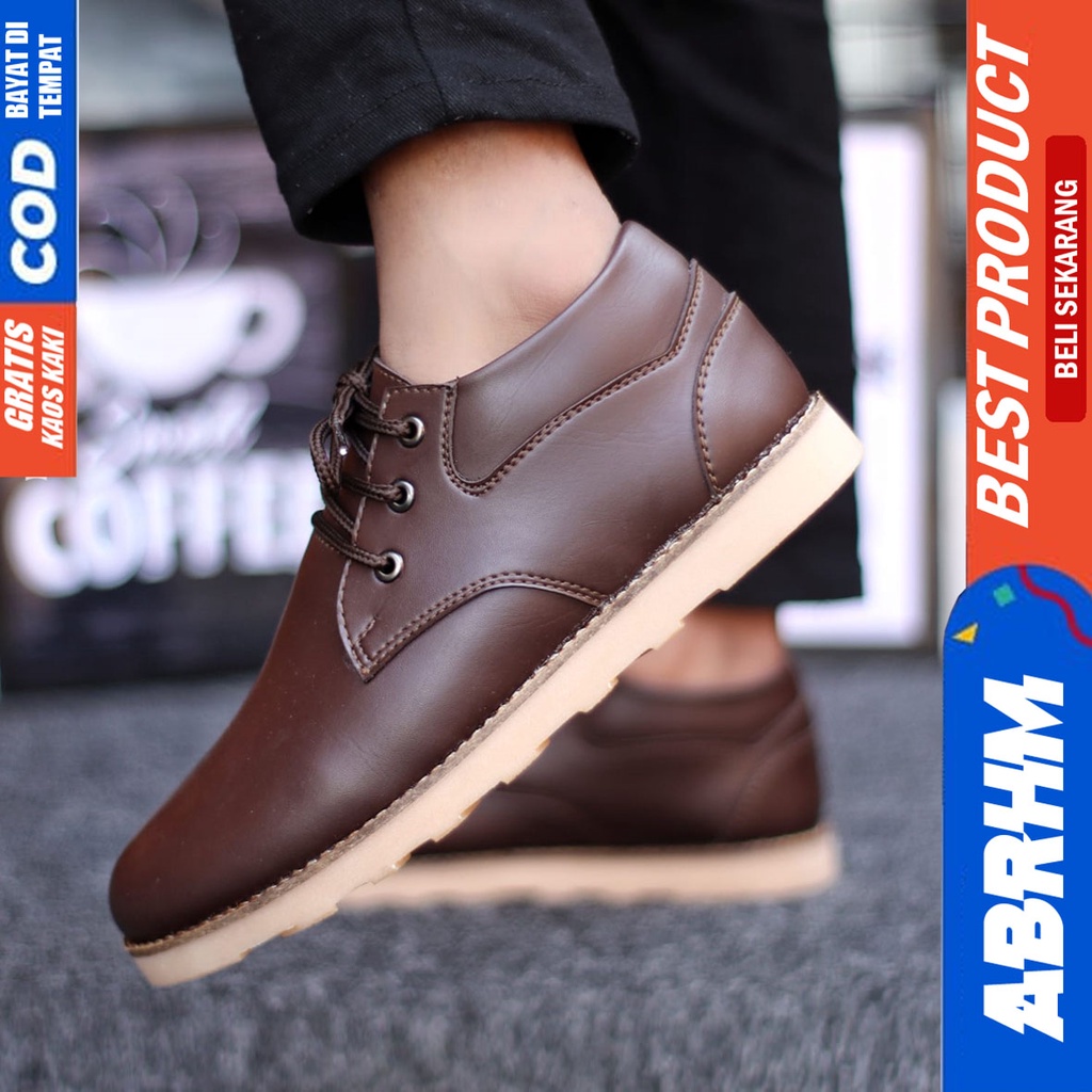 Abrhm Cole - Sepatu Formal Pria Pantofel