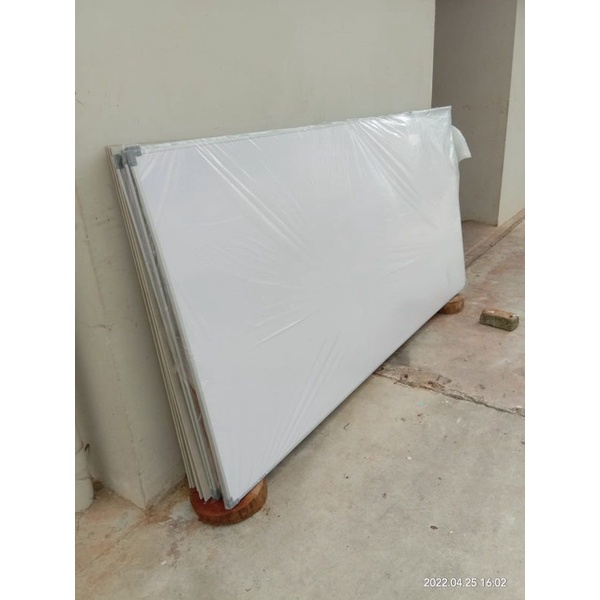 

Whiteboard papan tulis 120 x 200 cm Magnetik