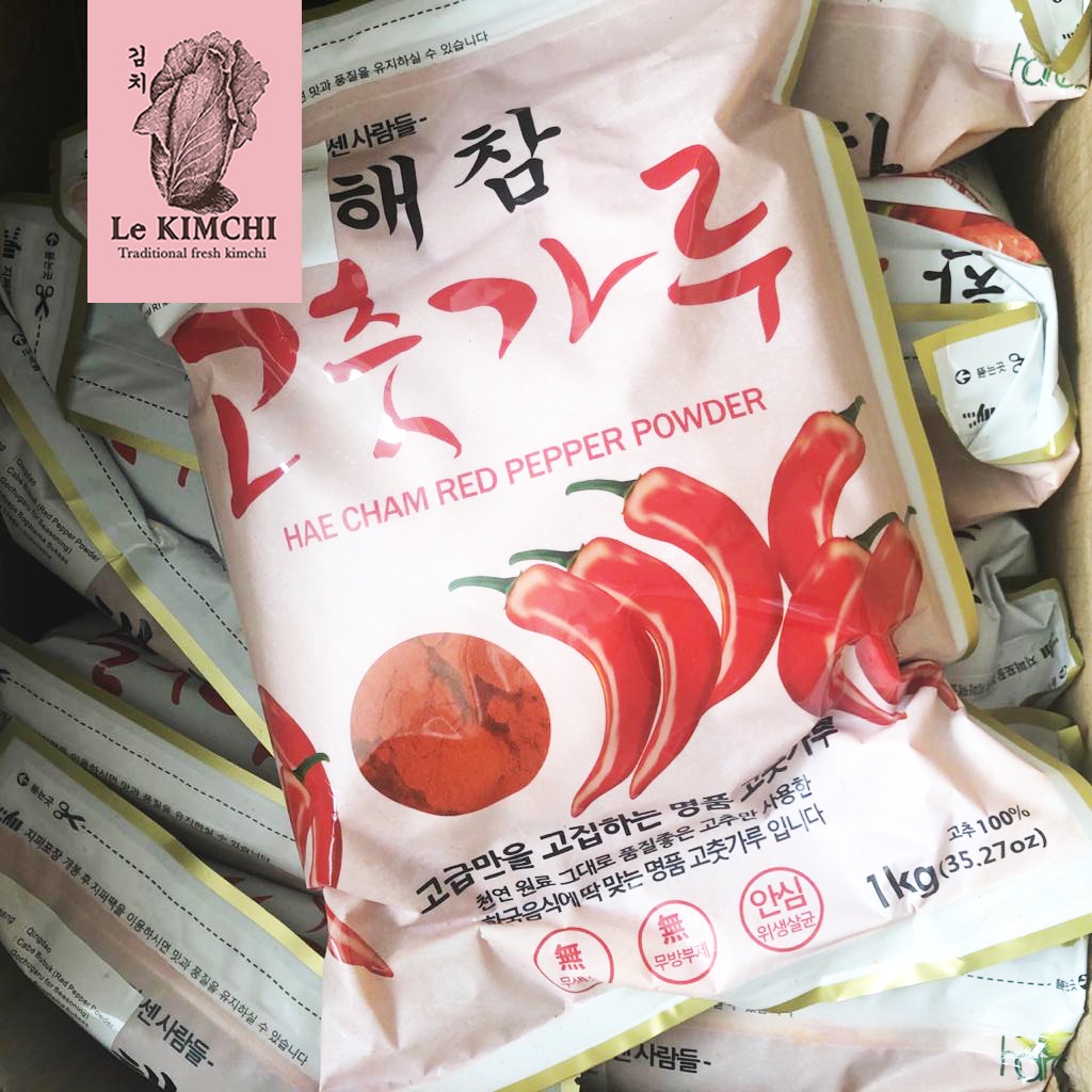 

Hae Cham Gochugaru Halus 1 kg - Red Pepper Powder 1kg - Bubuk Cabai Korea