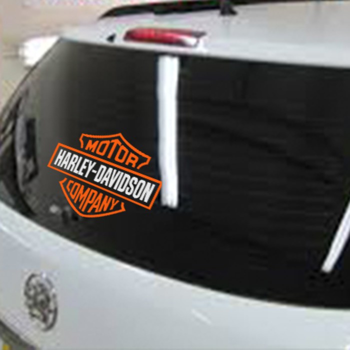 Stiker Mobil Harley Davidson Keren Berkualitas Sticker Cutting