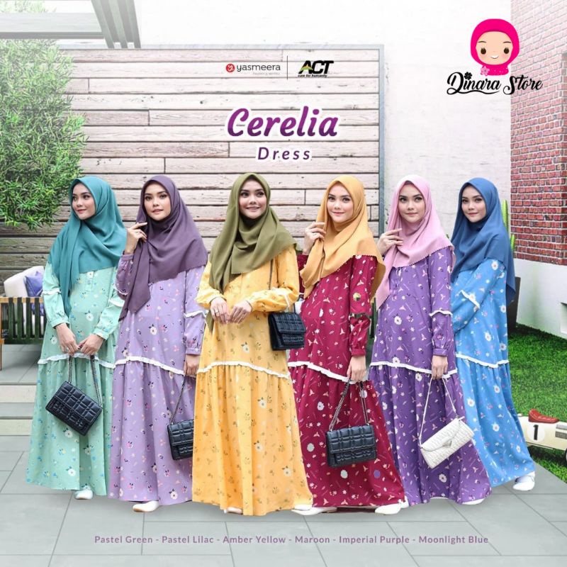 CERELIA DRESS BY YASMEERA