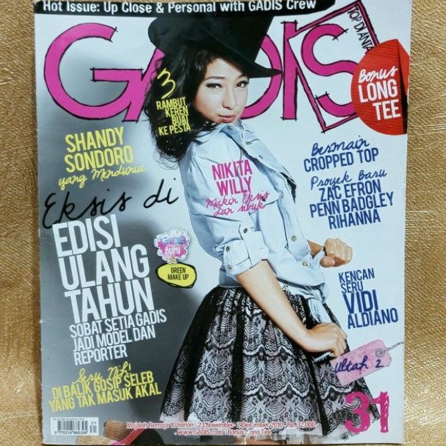 Majalah GADIS 23 November - 2 Desember 2010