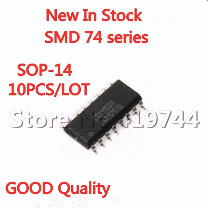 10-50psc 74AC00SCX 74AC00 SOP-14 SMD logic gate-gate Dan inverter In Stock IC Asli Baru