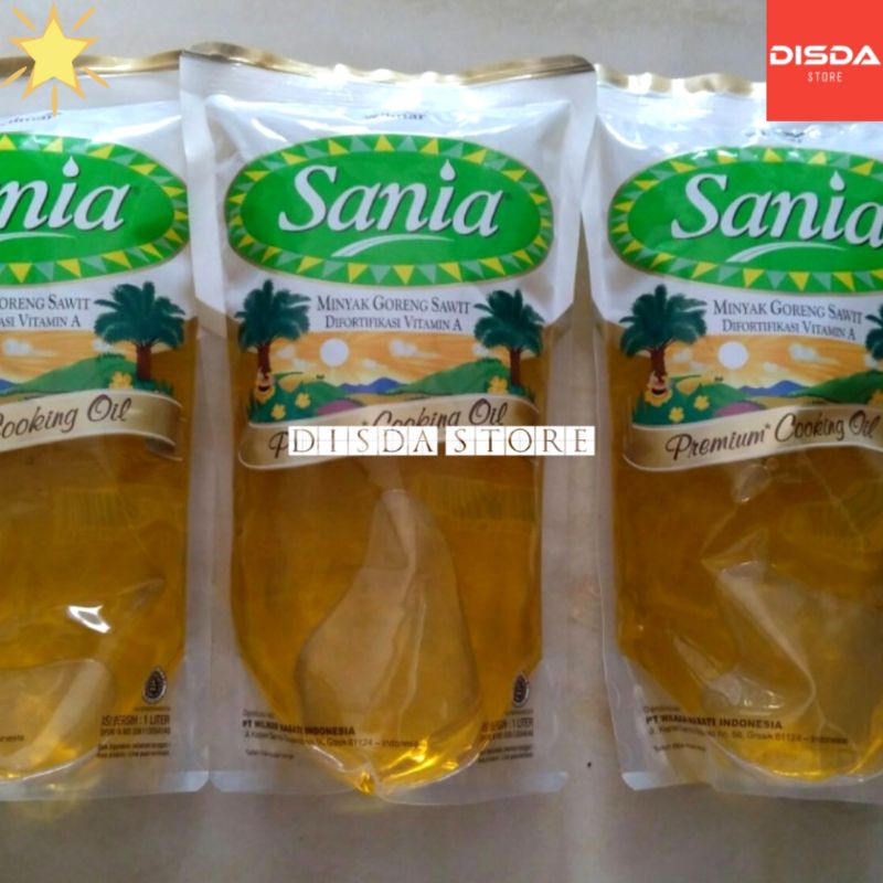 

Minyak Goreng Sania Refill 1 Liter