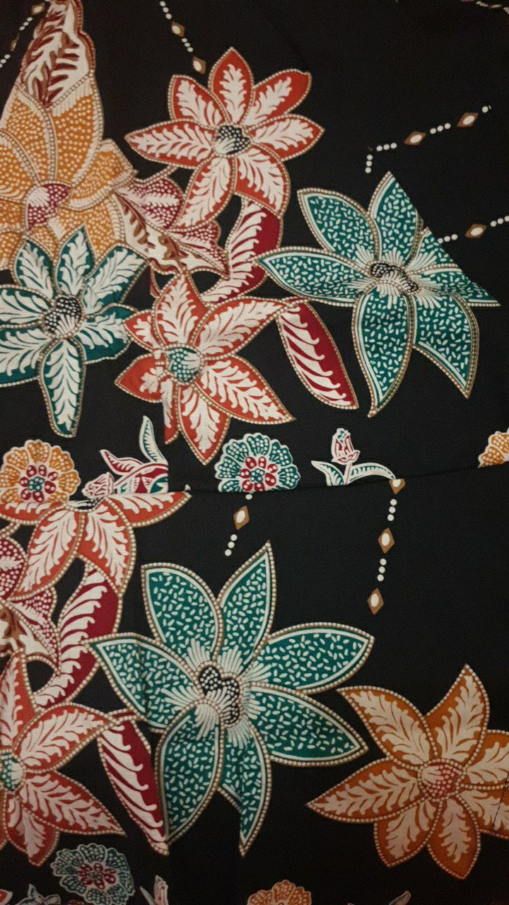 Batik Wanita - Atasan Blouse Batik Wanita Fashion 606