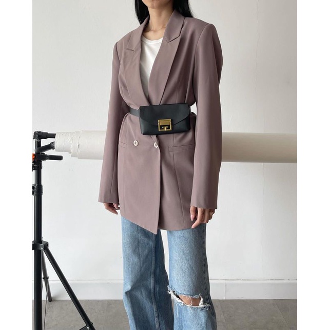 TRICK & TRICKY OVERSIZED BLAZER