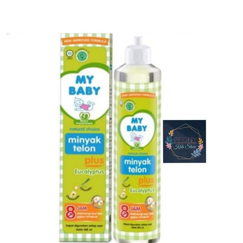 MINYAK TELON MYBABY 150 ML / Minyak Telon My Baby Hijau 8 Jam 150ml