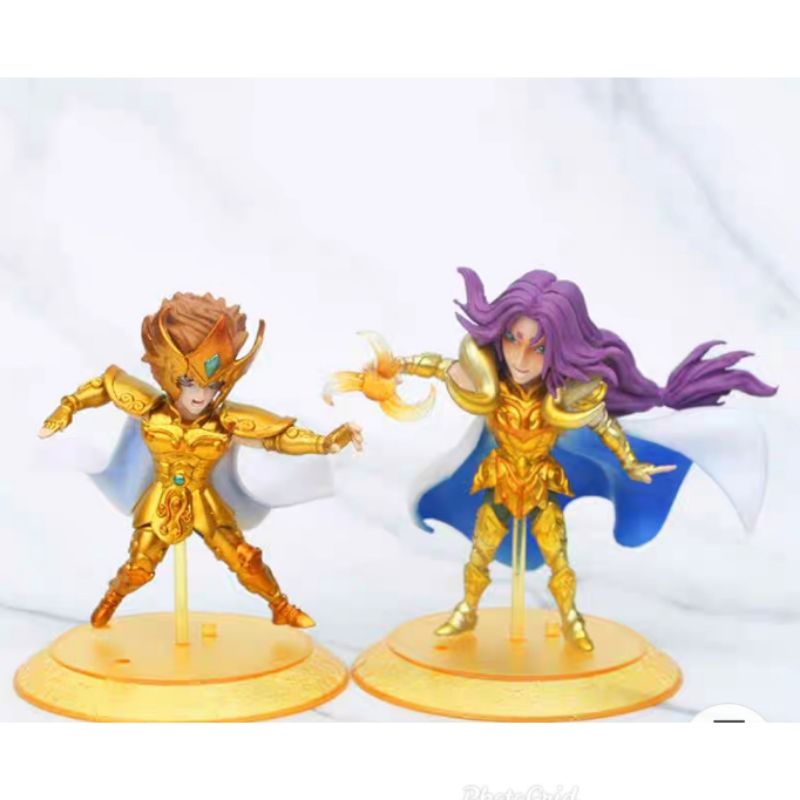 Figure Saint Seiya set 5 Miniatur Hiasan Topper