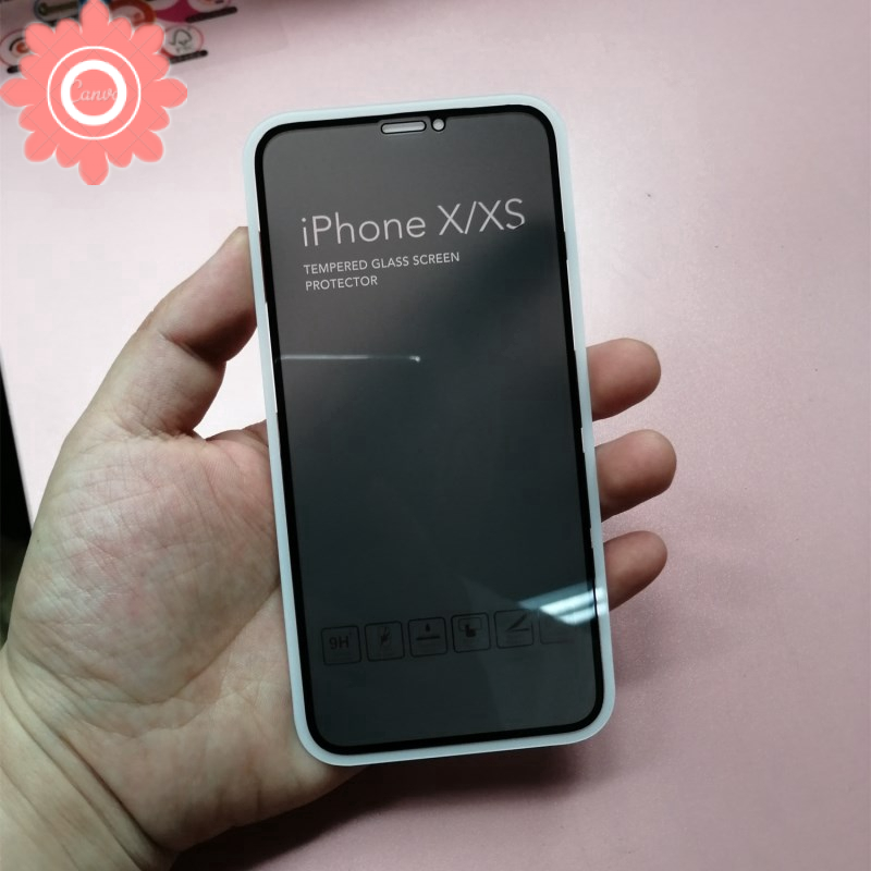 Pelindung Layar Tempered Glass Anti Spy Untuk Iphone 12 11 Pro Max Xs Xr X 12 11 Pro Max 7 8 6 Plus Se 2020