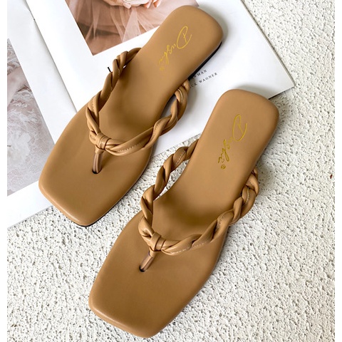 DUSHI Nata flat - Sandal teplek wanita