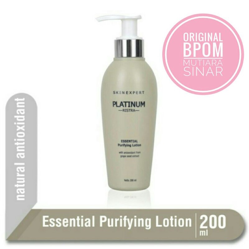 Ristra Platinum Essential Purifying Lotion 200mL/Toner Wajah