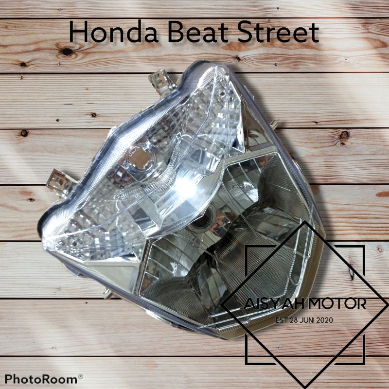 Reflektor Lampu Depan Honda Beat Street Tahun 2017