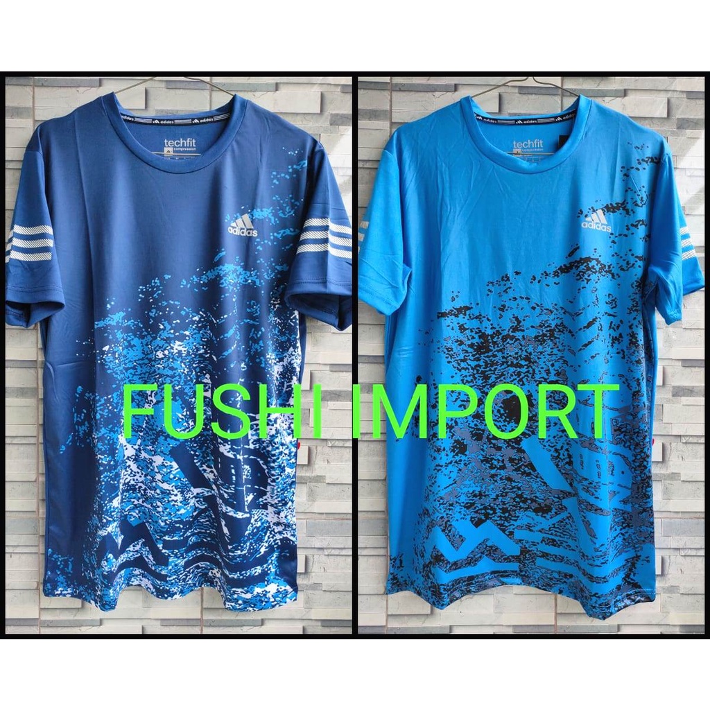 PREMIUM 2119# Kaos Olahraga Running / Kaos Olahraga Pria / Kaos Cepat Kering Bernapas