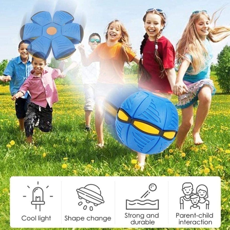 Magic Ufo Ball | Mainan Bola Injak | Bola Ufo Terbang Flat Ball