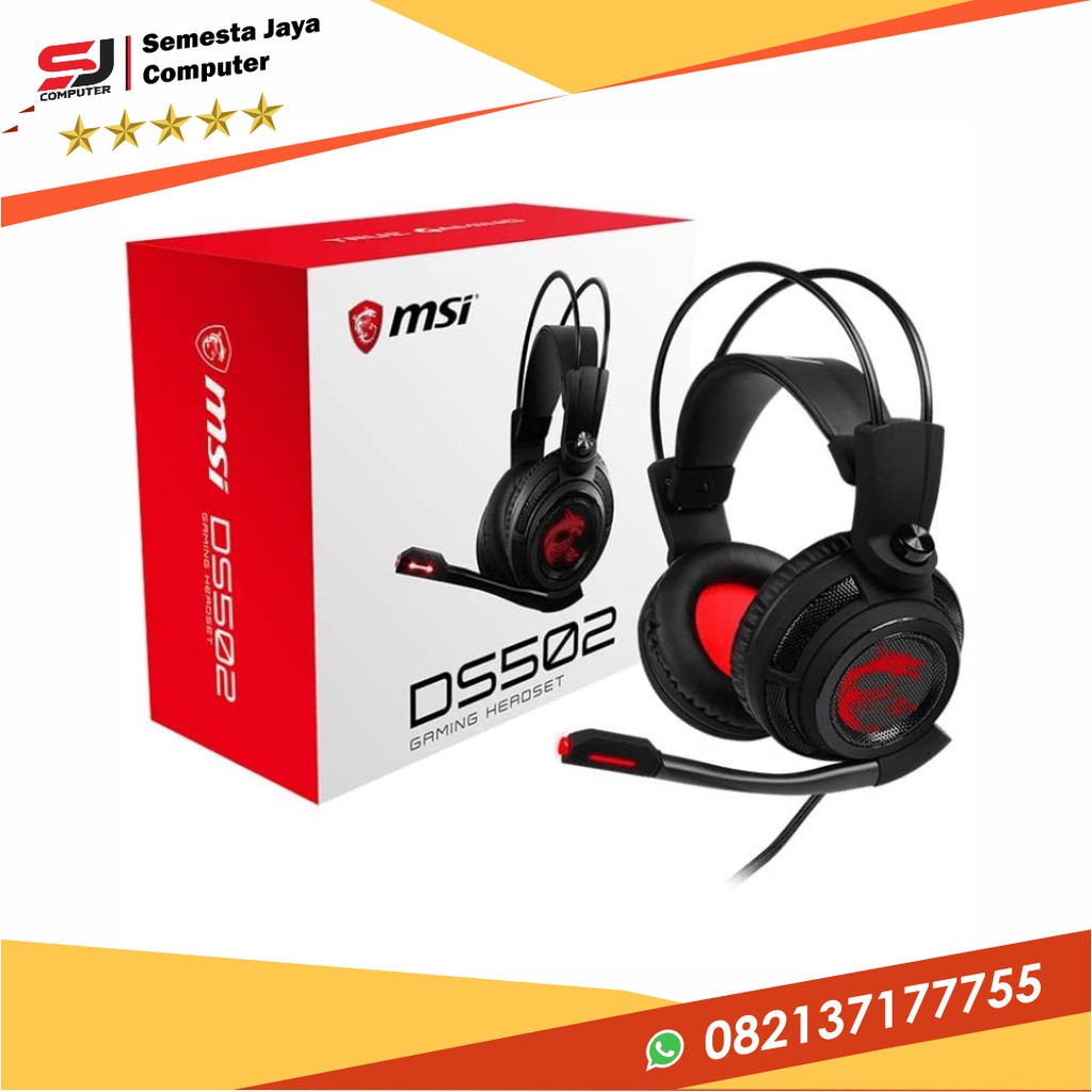 Headset Gaming MSI DS502