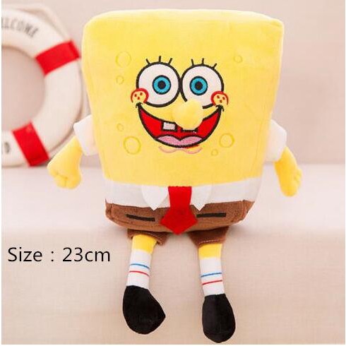 Mainan Boneka Spongebob Patrick Bahan Plush Ukuran 20cm Untuk Hadiah Ulang Tahun Anak