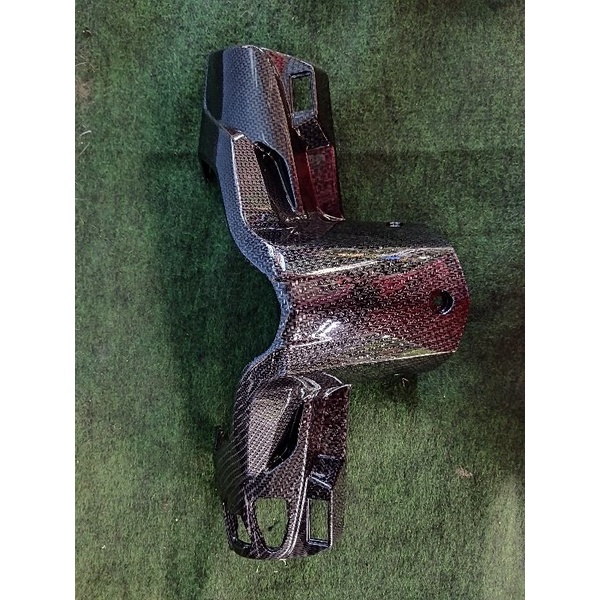 honda vario 125 old carbon - batok kepala belakang honda vario 125 old bohlam motif carbon no iss