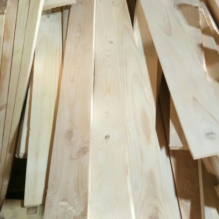 TERLARIS  PAPAN KAYU JATI BELANDA TEBAL 2CM