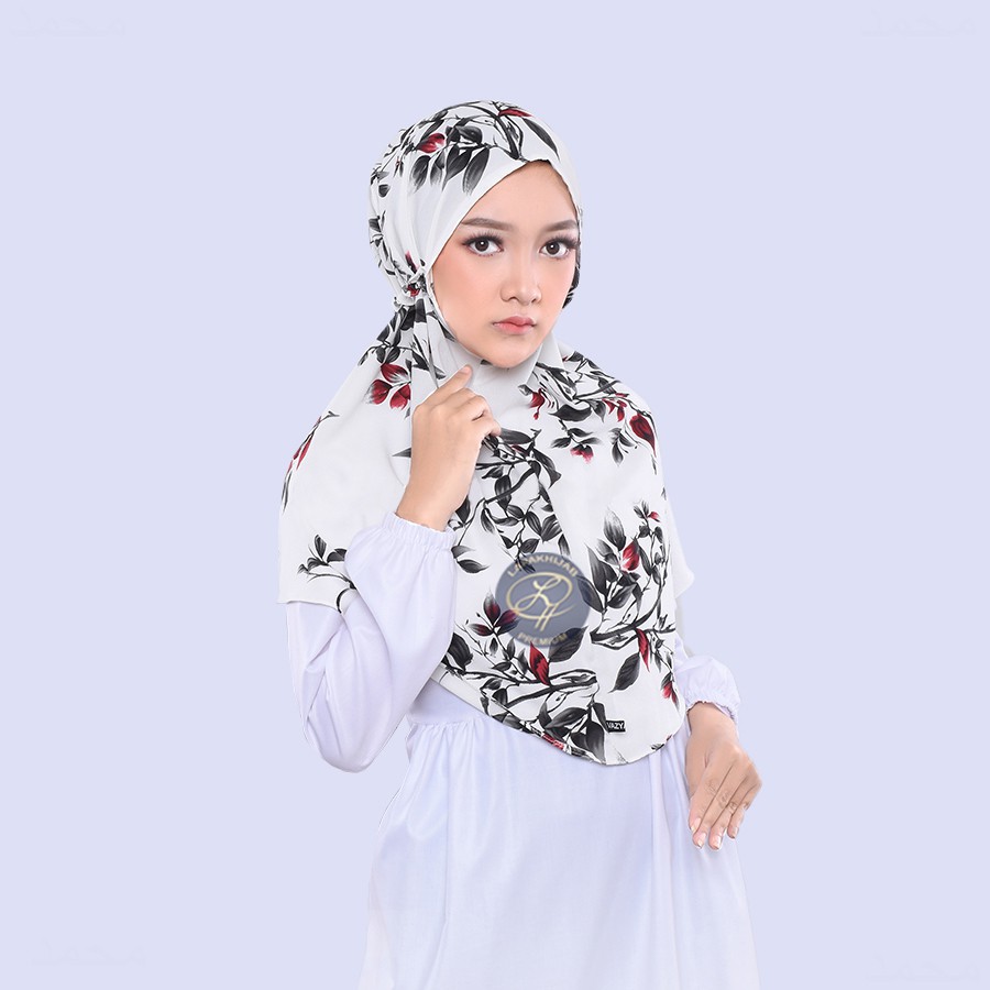 Kerudung Tali Belakang Jumbo Viral Terbaru Jilbab Bergo Mariam Syari Motif Premium Bagus Buat Harian-2