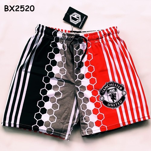 Celana Boxer / celana pendek / motif club sepak bola